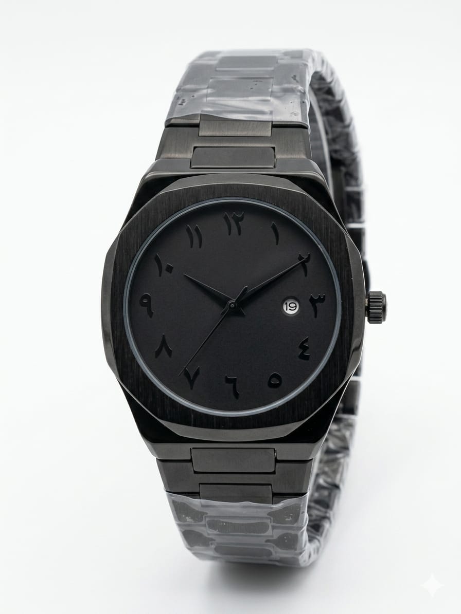 Men’s Matte Black Stealth Watch