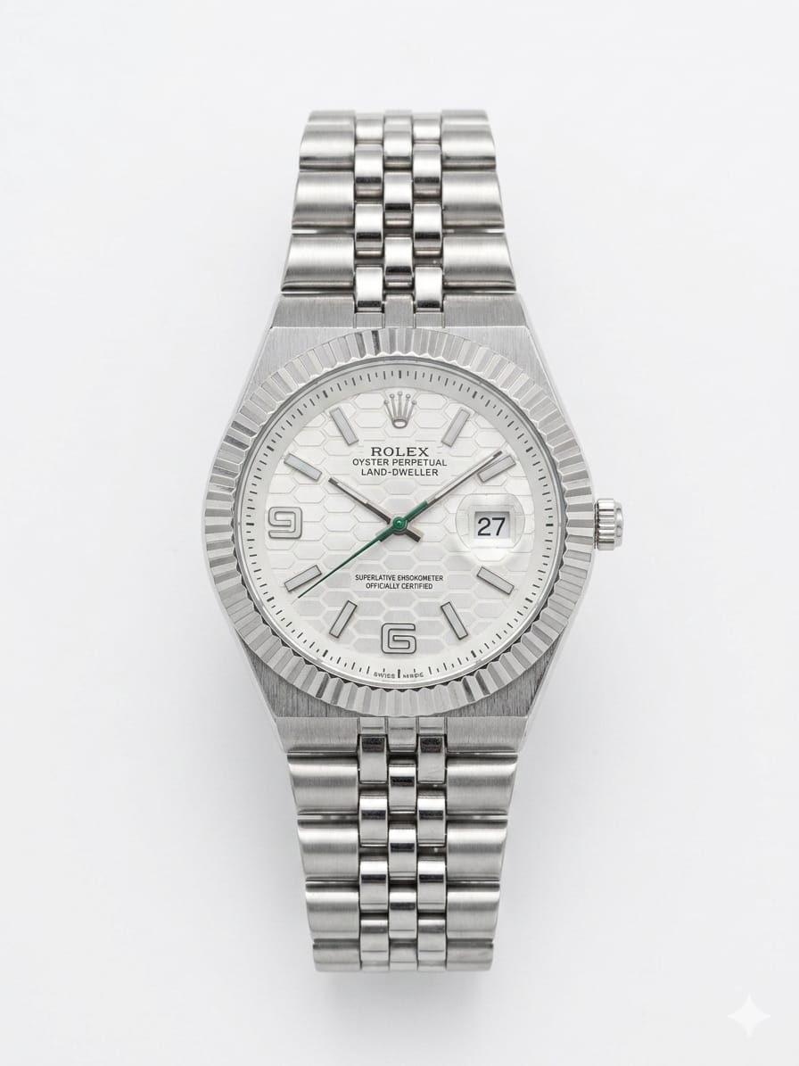 Rolex Oyster Perpetual Land-Dweller Honeycomb Collection
