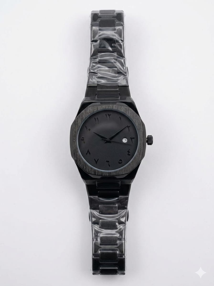 Men’s Matte Black Stealth Watch